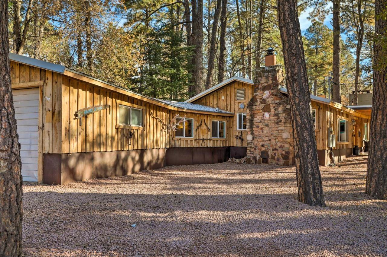Cozy Cabin Retreat With Patio And Fenced Yard Пейсън Екстериор снимка