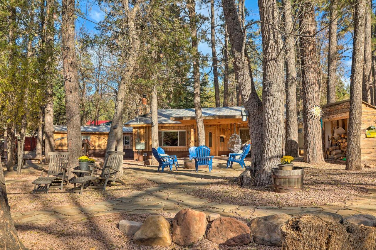 Cozy Cabin Retreat With Patio And Fenced Yard Пейсън Екстериор снимка