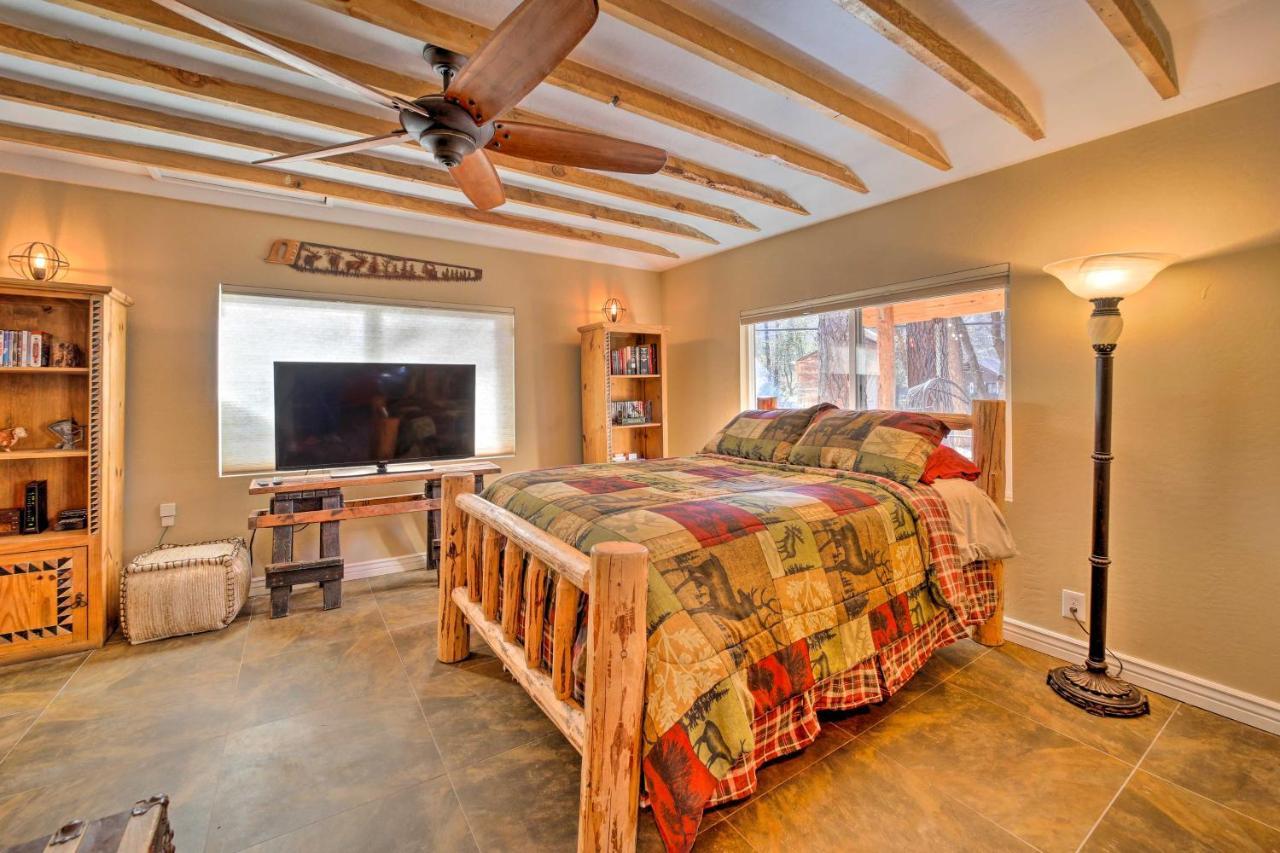 Cozy Cabin Retreat With Patio And Fenced Yard Пейсън Екстериор снимка