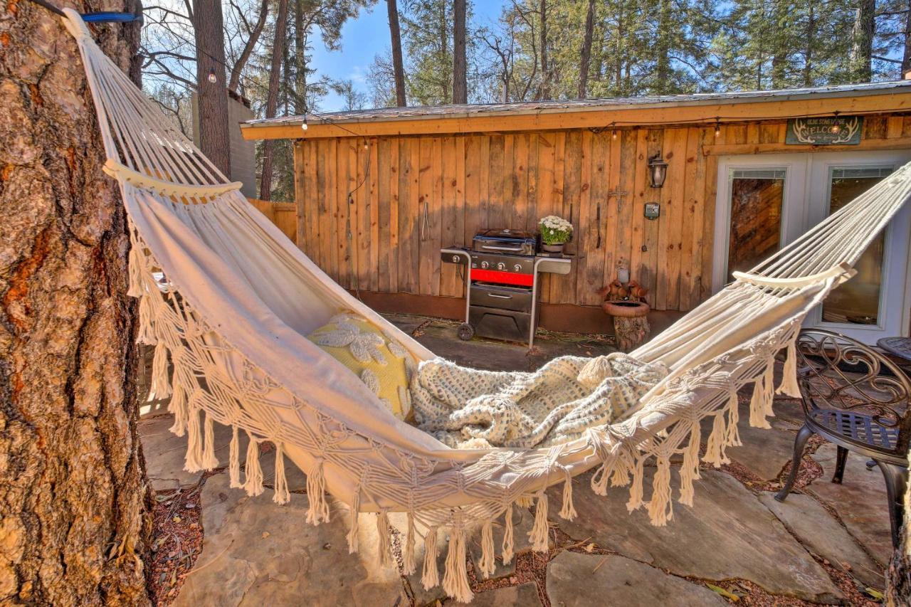 Cozy Cabin Retreat With Patio And Fenced Yard Пейсън Екстериор снимка