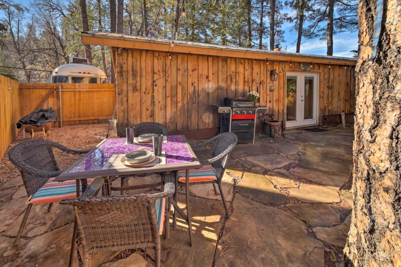 Cozy Cabin Retreat With Patio And Fenced Yard Пейсън Екстериор снимка