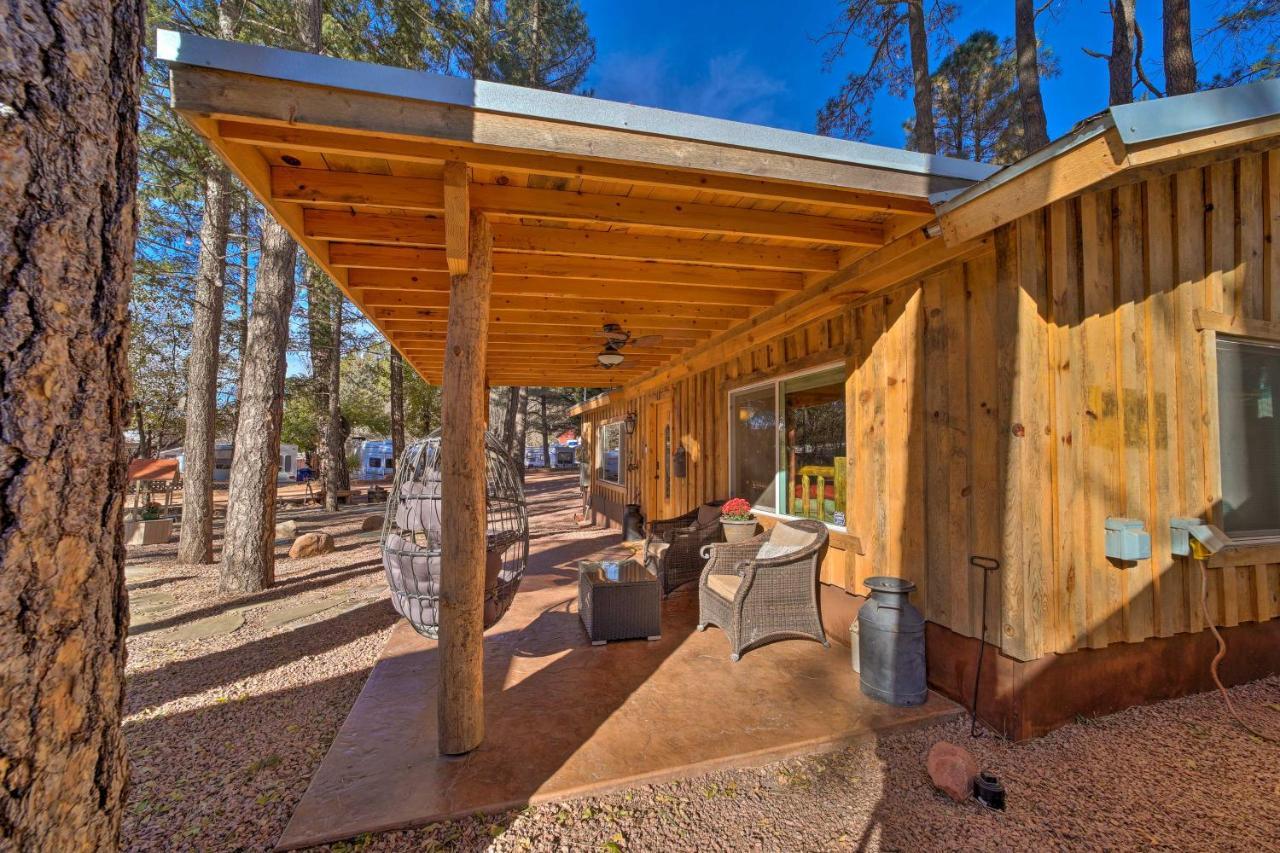 Cozy Cabin Retreat With Patio And Fenced Yard Пейсън Екстериор снимка